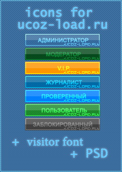 icons for ucoz-load+PSD